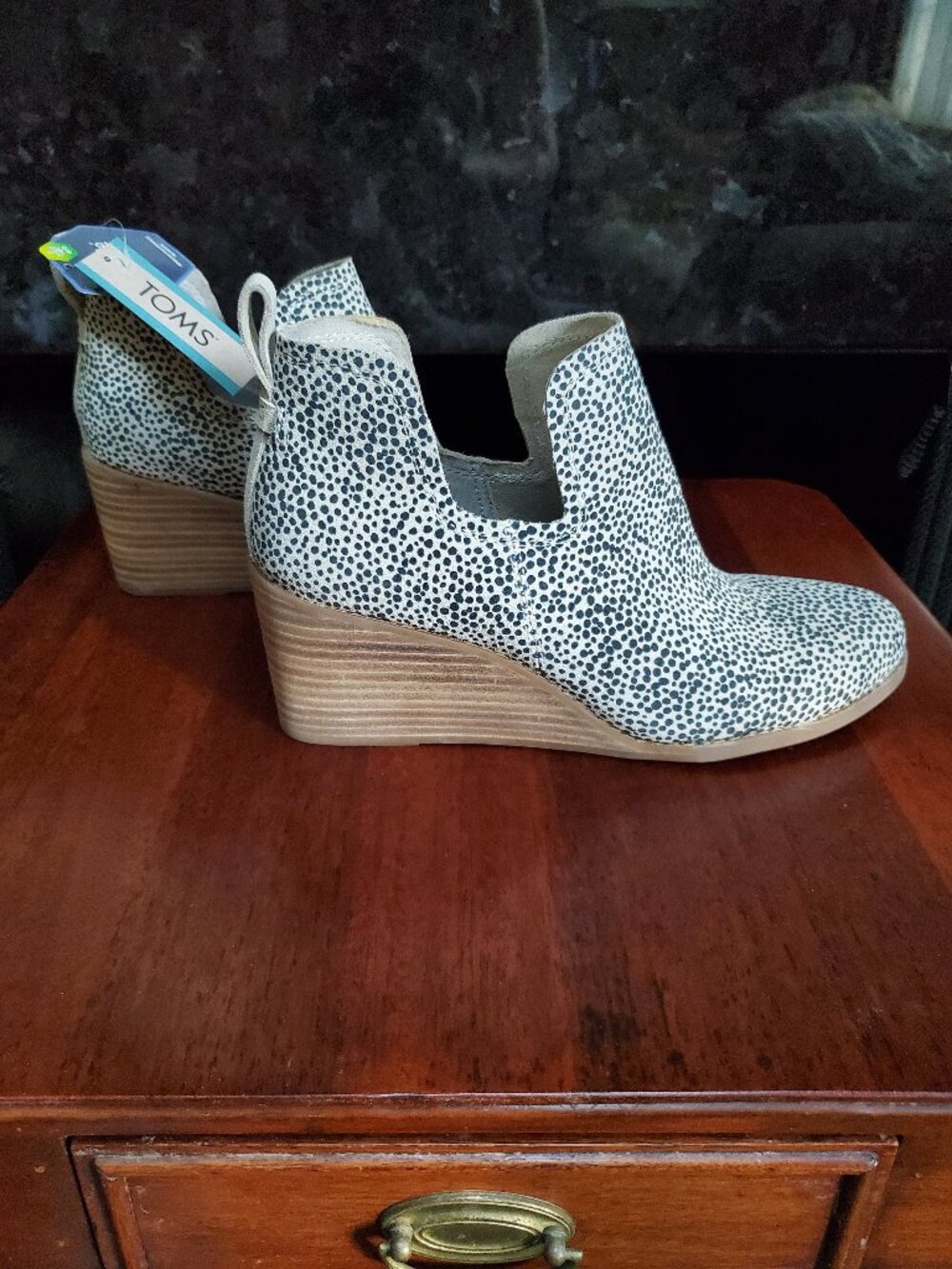 Tom’s Kallie Wedge Women's 9.5 Ankle Bootie